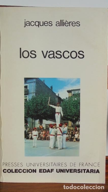 Libros: LOS VASCOS - JACQUES ALLIERES - Foto 1
