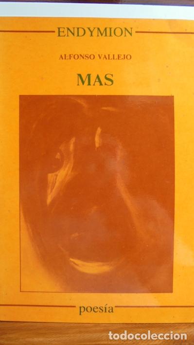 Libros: MAS - ALFONSO VALLEJO - Foto 1