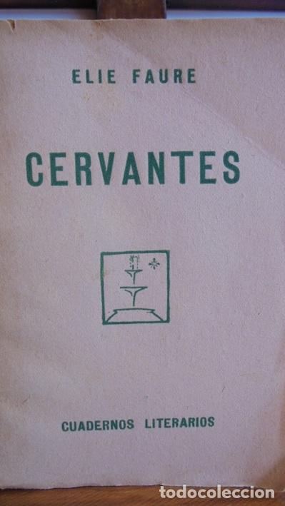 Libros: CERVANTES - ELIE FAURE - Foto 1