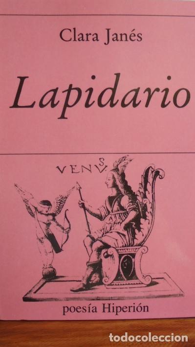 Libros: LAPIDARIO - CLARA JAN&Eacute;S - Foto 1