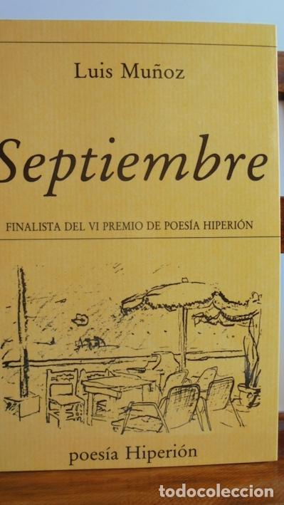 Libros: SEPTIEMBRE - LUIS MU&Ntilde;OZ - Foto 1