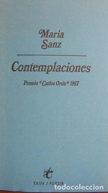 Libros: CONTEMPLACIONES - MAR&Iacute;A SANZ - Foto 1