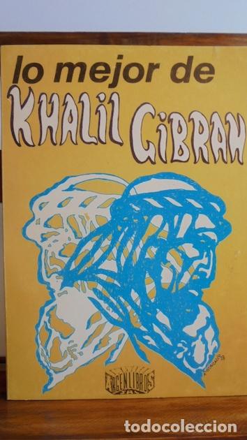Libros: LO MEJOR DE KHALIL GIBRAN - KHALIL GIBRAN - Foto 1