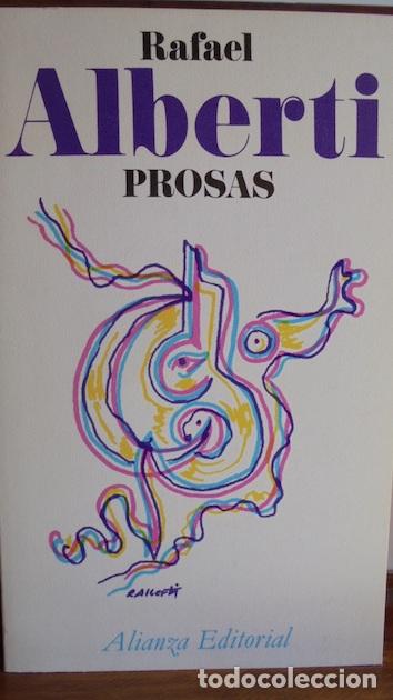 Libros: PROSAS - RAFAEL ALBERTI - Foto 1