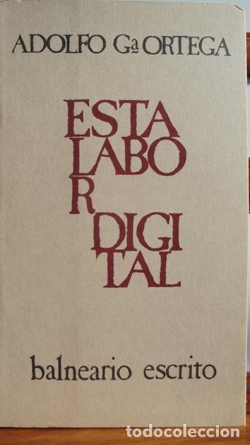 Libros: ESTA LABOR DIGITAL - ADOLFO GARC&Iacute;A ORTEGA - Foto 1