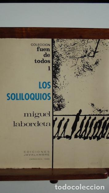 Libros: LOS SOLILOQUIOS - MIGUEL LABORDETA - Foto 1