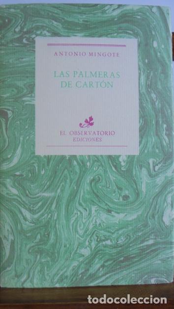 Libros: LAS PALMERAS DE CART&Oacute;N - ANTONIO MINGOTE - Foto 1