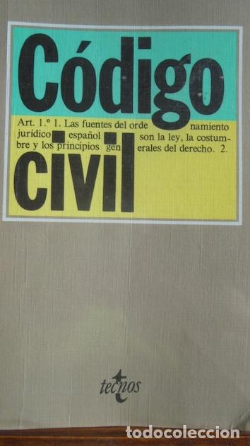Libros: C&Oacute;DIGO CIVIL - C&Eacute;SAR SEMPERE RODR&Iacute;GUEZ (Edici&oacute;n) - Foto 1