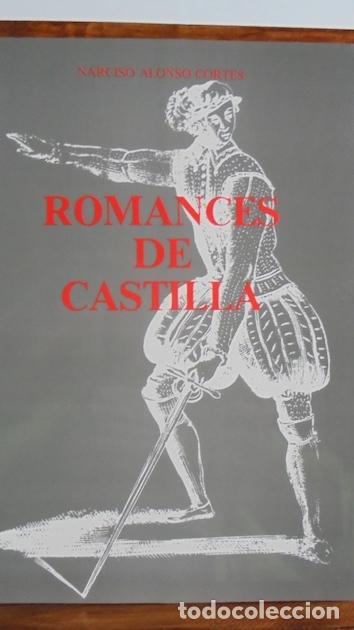 Libros: ROMANCES DE CASTILLA - NARCISO ALONSO CORT&Eacute;S - Foto 1