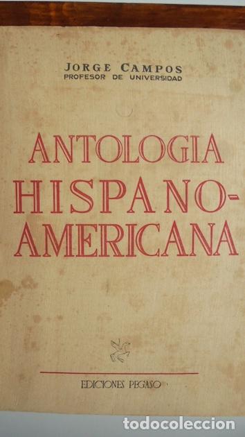 Libros: ANTOLOG&Iacute;A HISPANO - AMERICANA - JORGE CAMPOS - Foto 1
