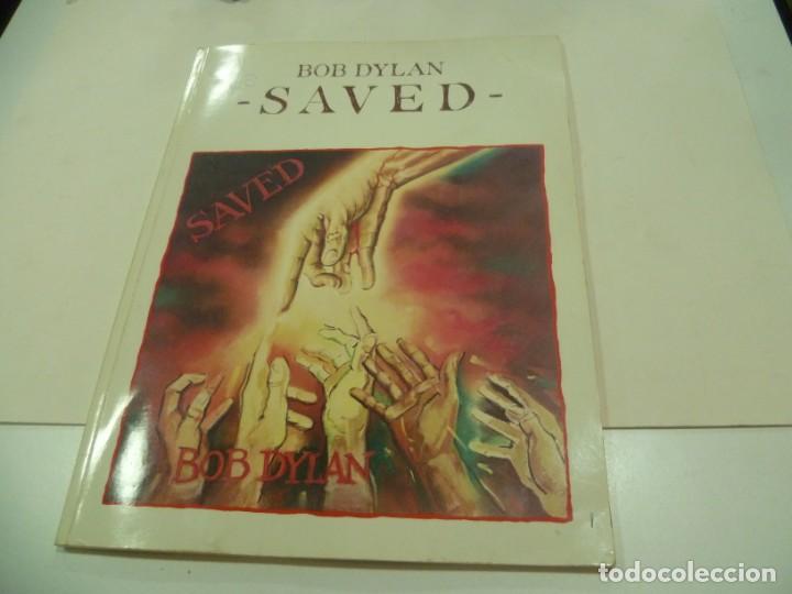 Libros: Libro canciones Bob Dylan: saved- 1980 - Foto 1
