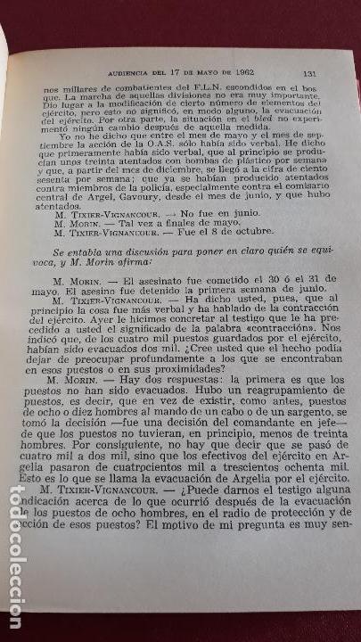 Libros: EL PROCESO DEL GENERAL SALAN. 1&ordm; EDICION 1962 - Foto 3