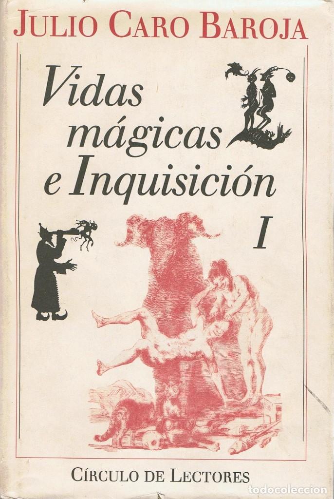 Libros: VIDAS M&Aacute;GICAS E INQUISICI&Oacute;N. JULIO CARO BAROJA . LOS DOS TOMOS - Foto 1