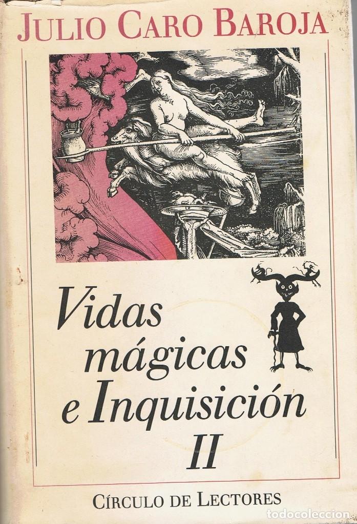 Libros: VIDAS M&Aacute;GICAS E INQUISICI&Oacute;N. JULIO CARO BAROJA . LOS DOS TOMOS - Foto 2