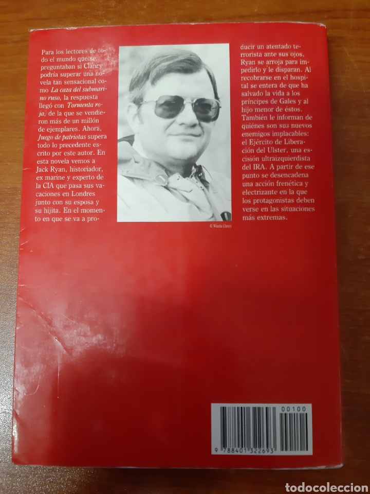 Libros: Libro Juego de Patriotas (1&deg; edici&oacute;n) - Foto 2