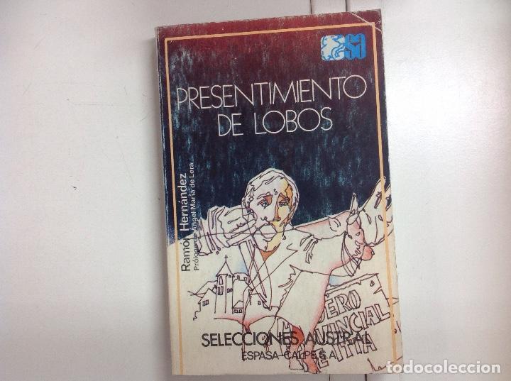 Libros: Presentimiento de lobos Ram&oacute;n Hern&aacute;ndez 1979 - Foto 1