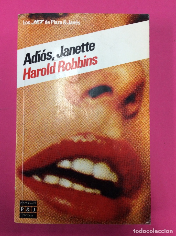 Libros: Adi&oacute;s Janette - Harold Robbins - Plaza & Janes - Foto 1