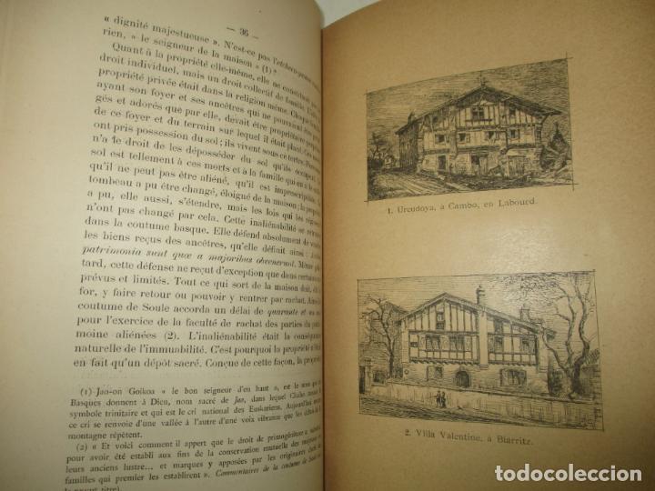 Libros: LA MAISON BASQUE. Notes et impressions. - OSHEA, Henri. 1897. - Foto 5