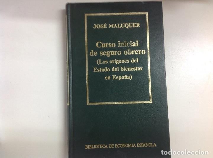 books: Curso inicial de seguro obrero 1986