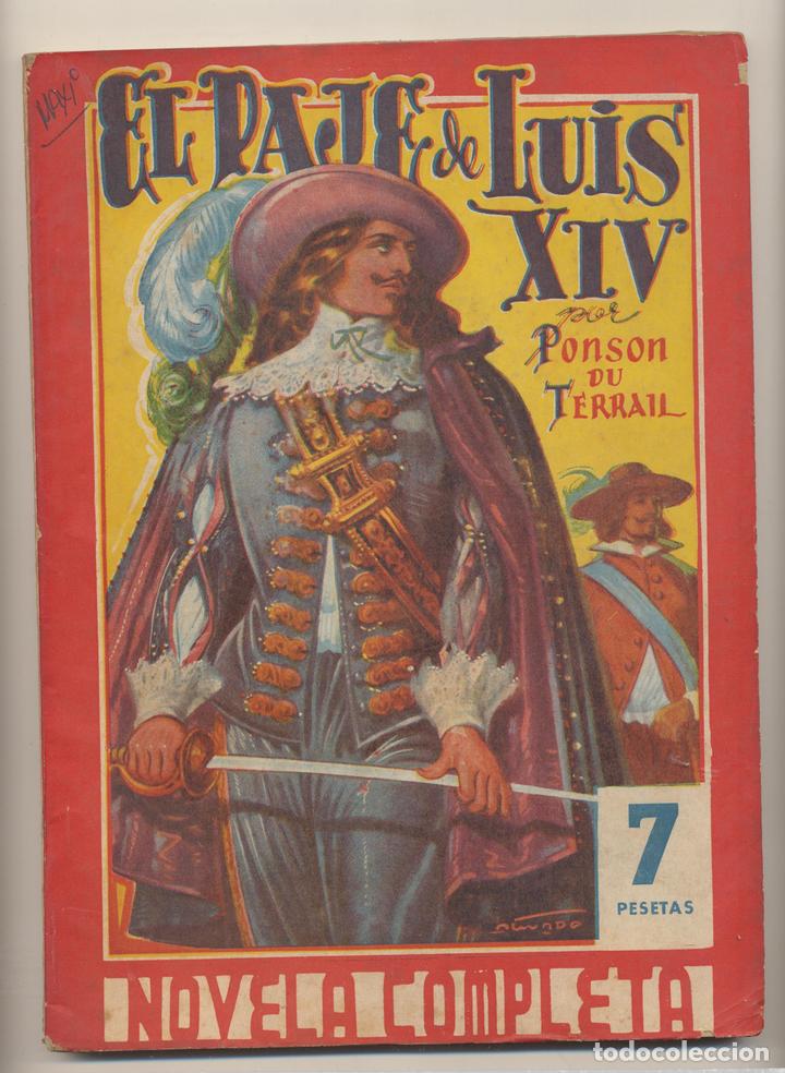 Libros: Ponson du Terrail. El Paje de Luis XIV. Ameller 194? - Foto 1