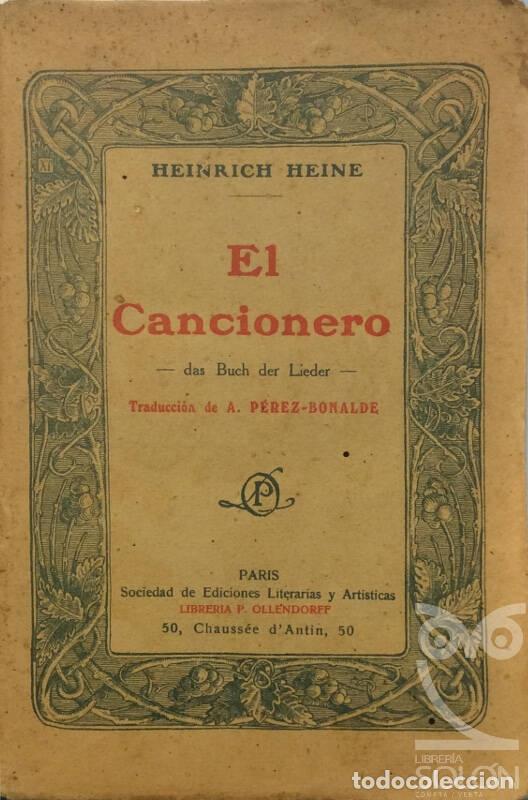 Libros: El cancionero - Heinrich Heine - Foto 1