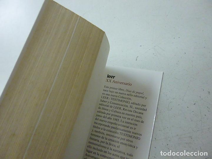Libros: DIAS DE PAPEL - JOSE LUIS GUTIERREZ - N 4 - Foto 4