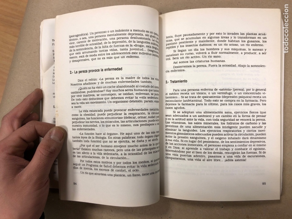 Libros: PAZ, AMOR Y SALUD. PROF. HERM&Oacute;GENES. EDITORIAL KIER 1994. - Foto 5