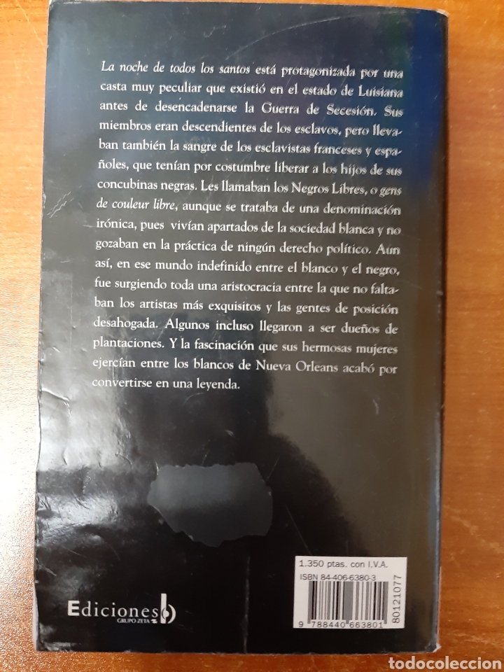 Libros: Libro La noche de todos los santos (1&deg; Edici&oacute;n) - Foto 2