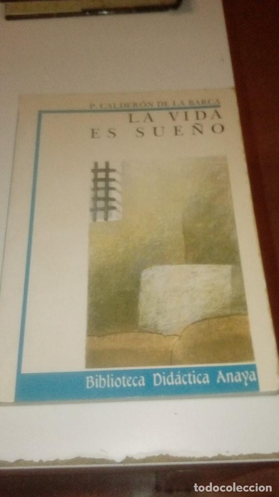 Libros: G-5 LIBRO P CALDERON DE LA BARCA LA VIDA ES SUE&Ntilde;O ANAYA - Foto 1