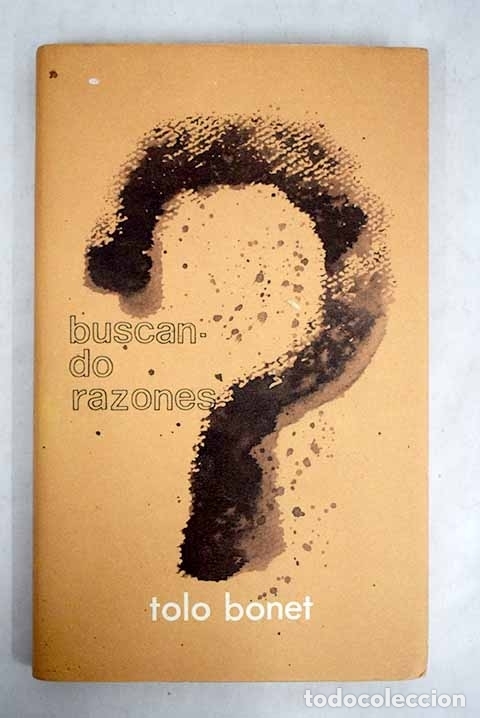 Libros: Buscando razones: poemas.- Bonet, Tolo - Foto 1
