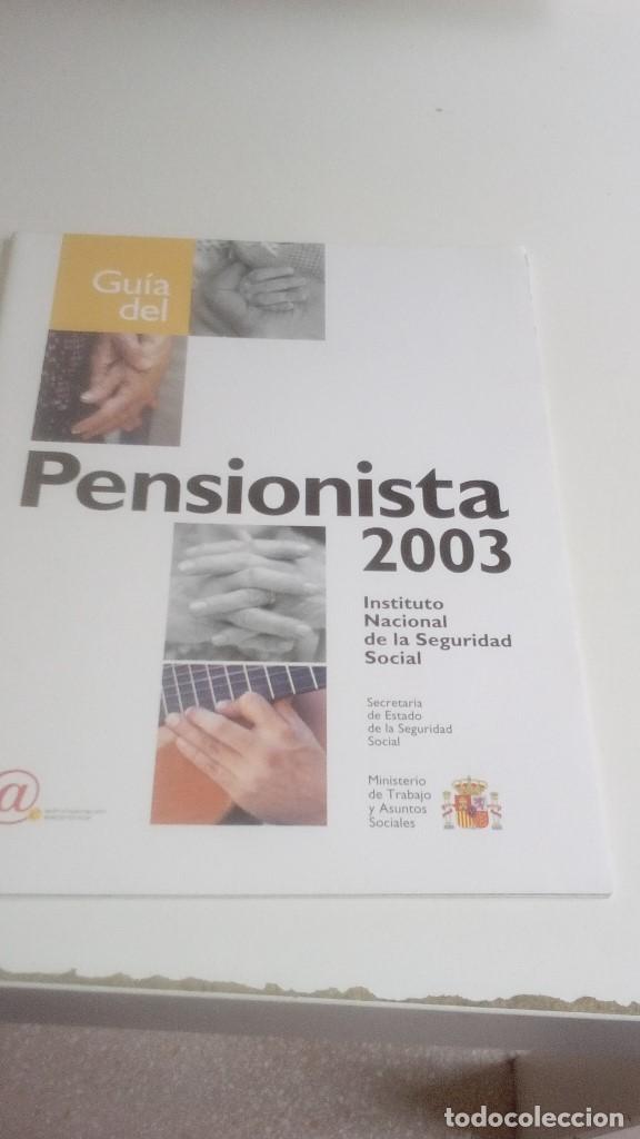 Livros em segunda m&atilde;o: G-65 LIBRO GUIA DEL PENSIONISTA 2003