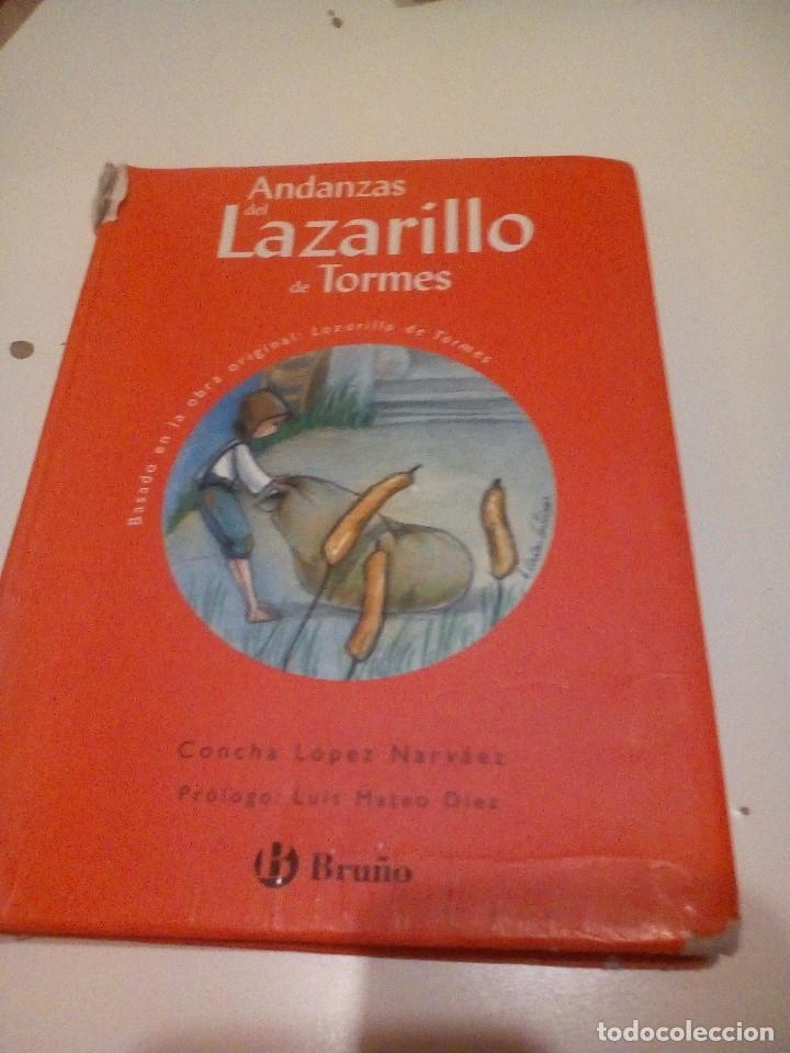 Libros: S-07 LIBRO ANDANZAS DEL LAZARILLO DE TORMES CONCHA LOPEZ ESTADO REGULAR - Foto 1