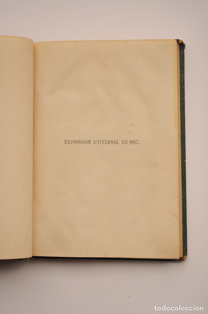 Libros: Exposici&oacute;n Universal de 1867 - AN&Oacute;NIMO - Foto 4
