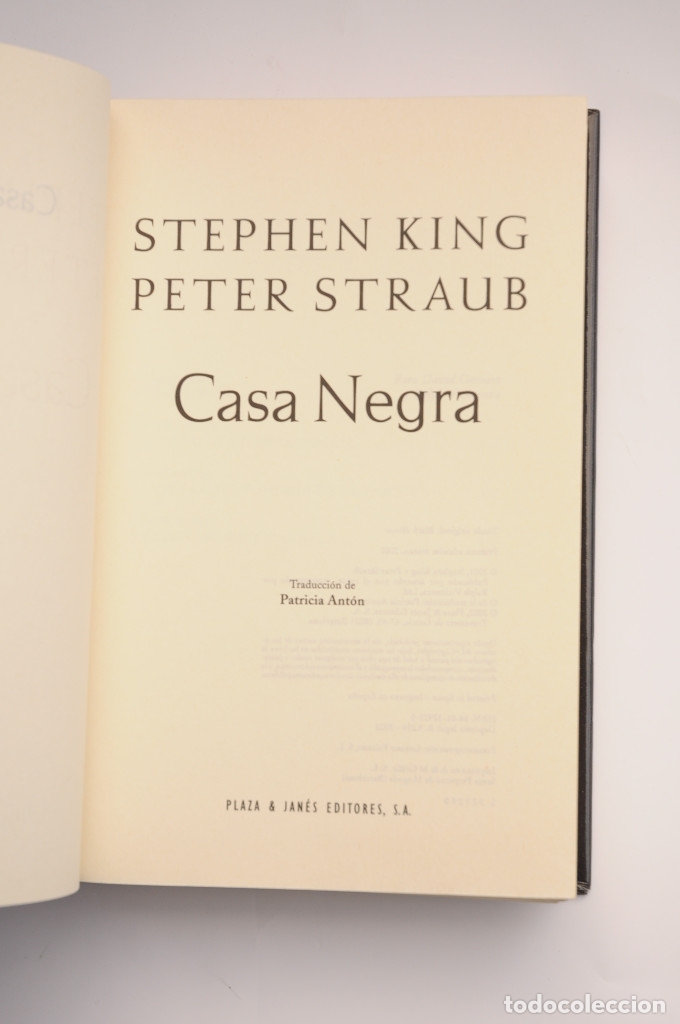 Libros: Casa Negra - KING, Stephen y STRAUB, Peter - Foto 3
