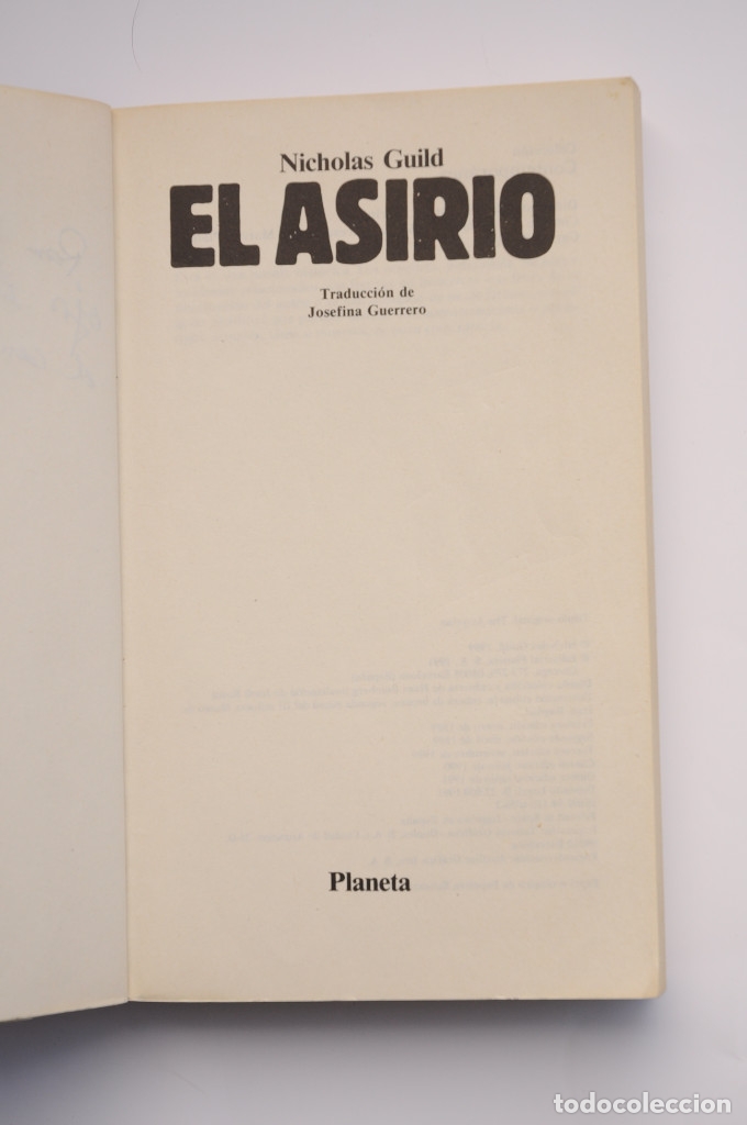 Libros: El asirio - GUILD, Nicholas - Foto 2