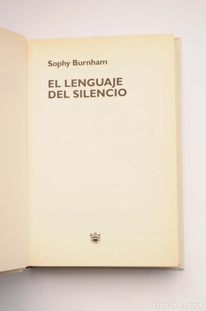 Libros: El lenguaje del silencio - BURNHAM, Sophy - Foto 2