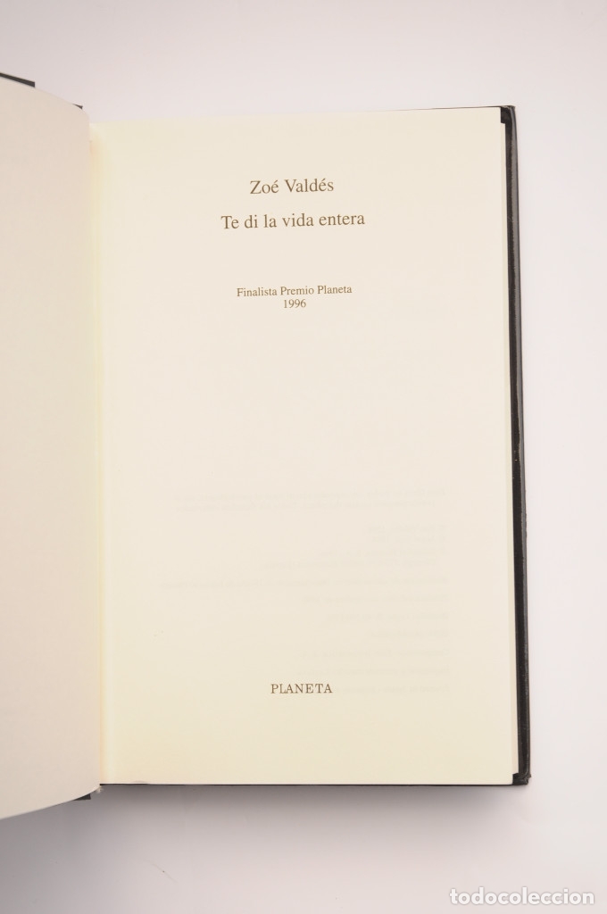 Libros: Te di la vida entera - VALD&Eacute;S, Zoe - Foto 3