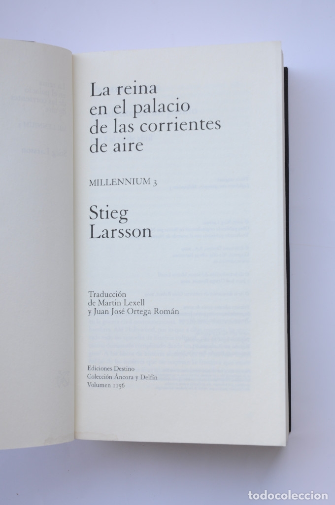 Libros: La reina en el palacio de las corrientes de aire - LARSSON, Stieg - Foto 2