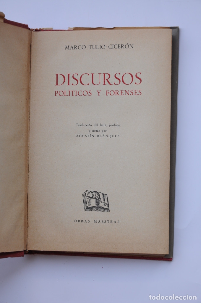 Libros: Discursos pol&iacute;ticos - CICER&Oacute;N - Foto 3