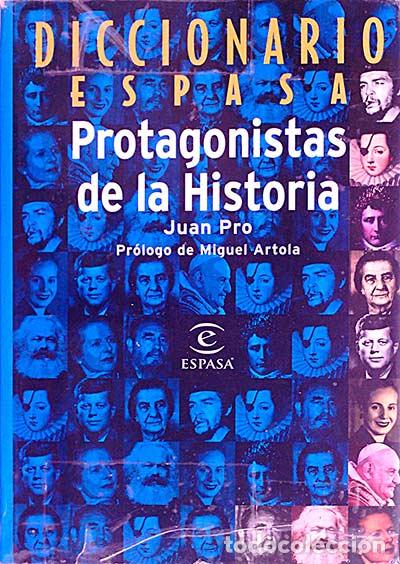 Libros: Diccionario Espasa. Protagonistas de la Historia - Juan Pro - Foto 1