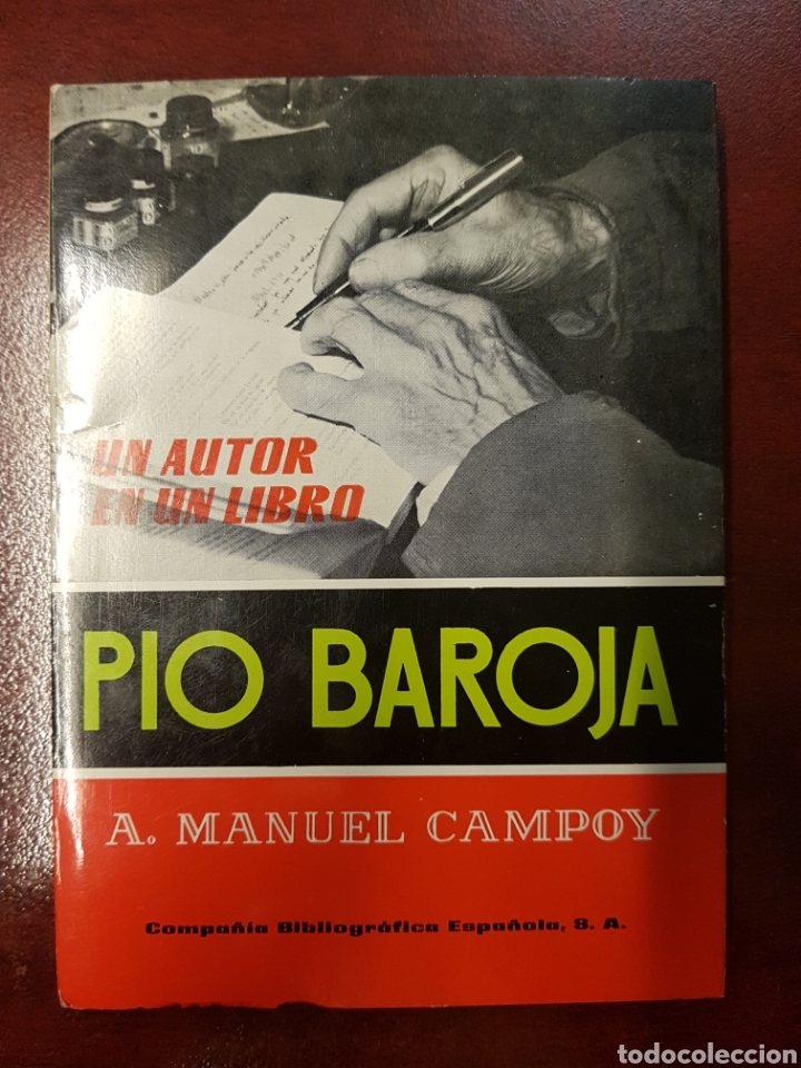 Libros: Pio baroja - A. Manuel Campoy - 1963 - Contiene Ex Libris - Foto 1