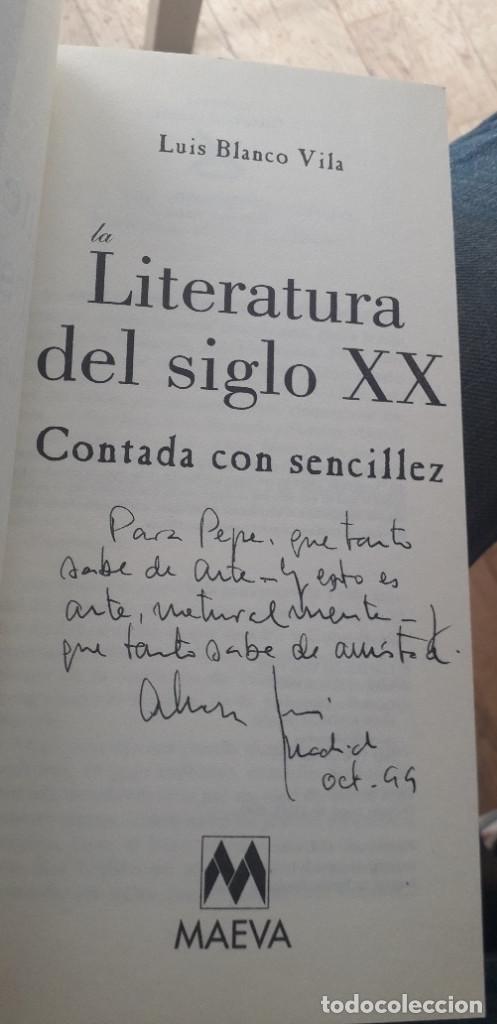 Libros: LA LITERATURA CONTADA CON SENCILLEZ - LUIS BLANCO VILA - Foto 4