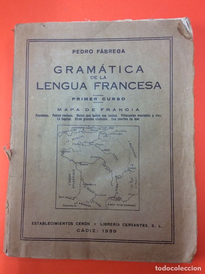 Libros: Gram&aacute;tica de la lengua francesa Pedro F&agrave;brega - Foto 1