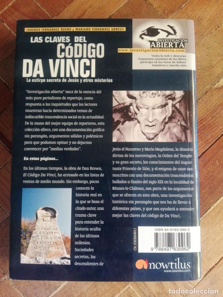 Libros: Libro Las Claves del C&oacute;digo Da Vinci - Foto 2