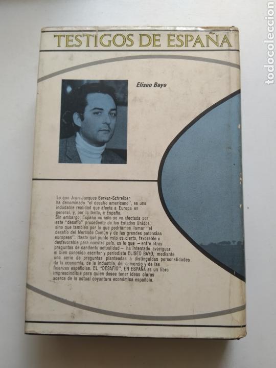Libros: EL DESAF&Iacute;O DE ESPA&Ntilde;A/ELISEO BAYO - Foto 2