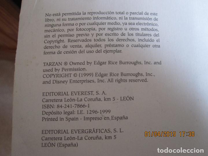 Libros: TARZAN  DISNEY   LIBRO INFANTIL JUVENIL  CON ILUSTRACIONES  TIPO COMIC - Foto 2