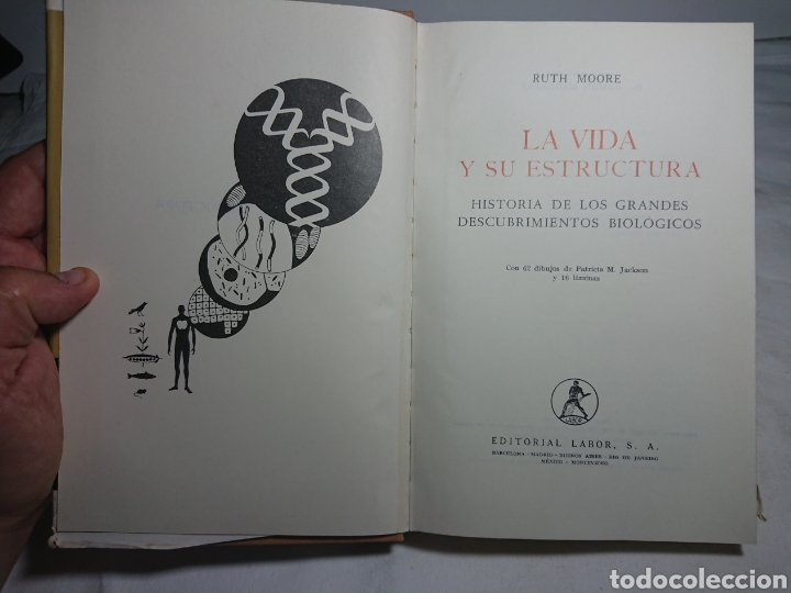 Libros: La Vida y su Estructura, Ruth Moore, 1963 - Foto 3