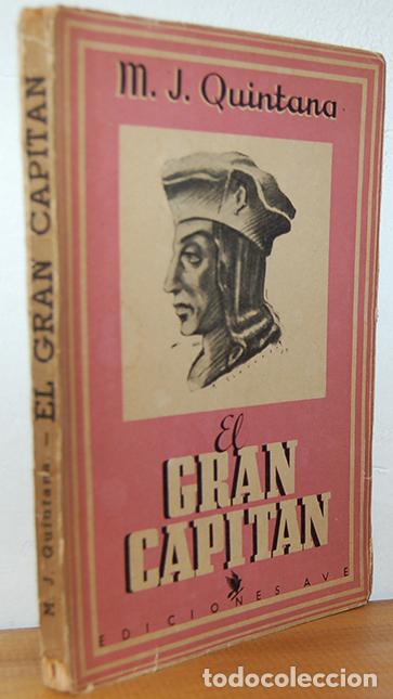 Libros: EL GRAN CAPIT&Aacute;N - MANUEL JOS&Eacute; QUINTANA - Foto 1
