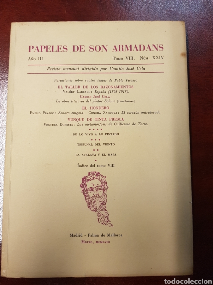 Libros: Papeles de Son armadans - Cela - marzo 1958 - Foto 1