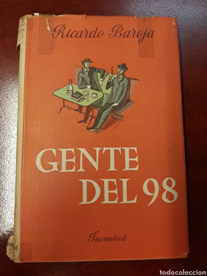 Libros: Gente del 98 - ricardo baroja - 1952 - contiene exlibris - Foto 1
